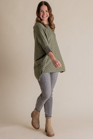 On The Edge Dolman Top