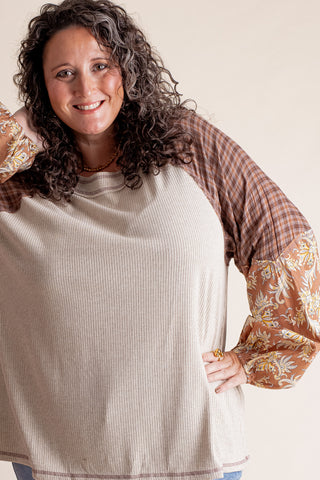 Simple Things Knit Top - CURVY