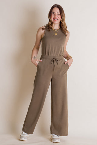 Let's Seize The Day Scuba Jumpsuit *Final Sale*