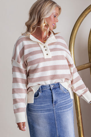 Signature Style Striped Sweater