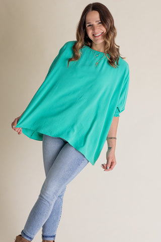 Live This Way Smocked Sleeve Top