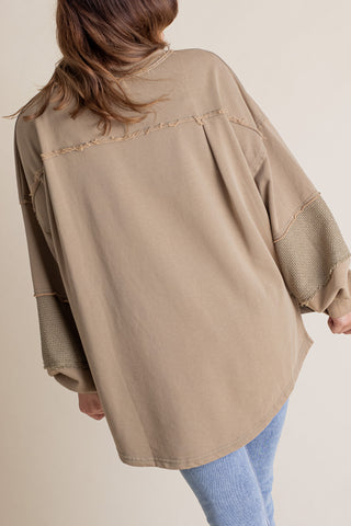 Private Smiles Round Neck Top