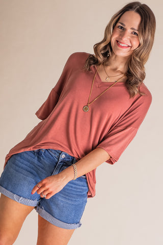 Nellie V Neck Tee