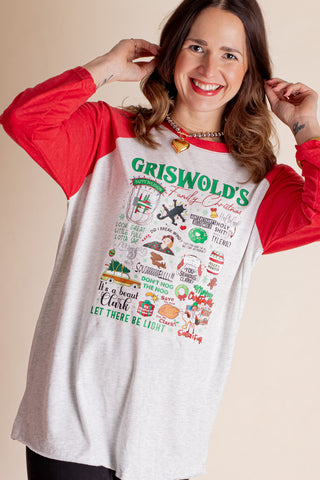 Griswold's Family Christmas Raglan Tee