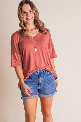 Nellie V Neck Tee