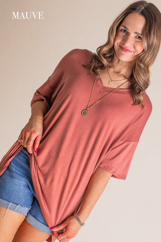 Nellie V Neck Tee