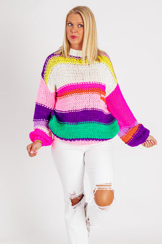 All In A Day Knitted Sweater *Final Sale*