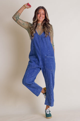 Daily Reminder Denim Jumpsuit *Final Sale*