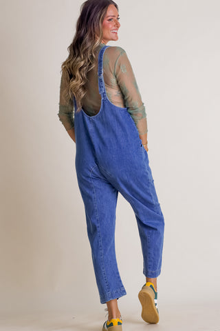 Daily Reminder Denim Jumpsuit *Final Sale*