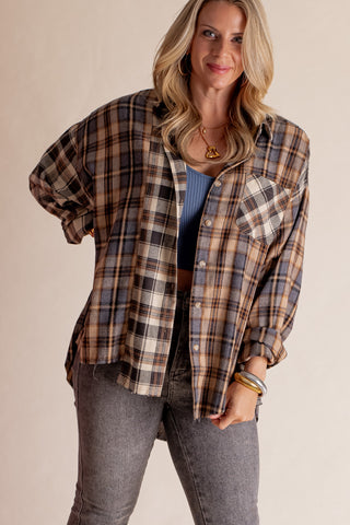 A New Direction Button Down Flannel