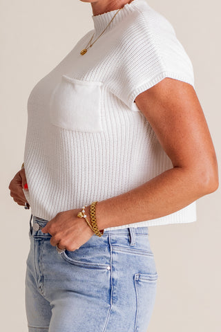 Settle Me Down Mock Neck Top *Final Sale*