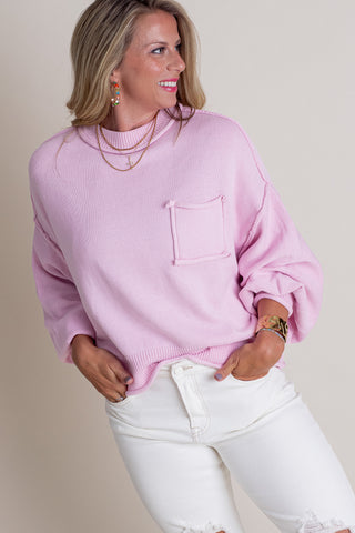 Never Let You Go Mock Neck Sweater