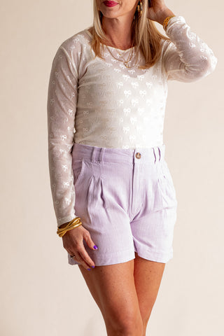 Sweetest Emotion Linen Shorts