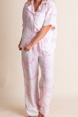 Middle Of The Night Satin Pajama Pants *Final Sale*