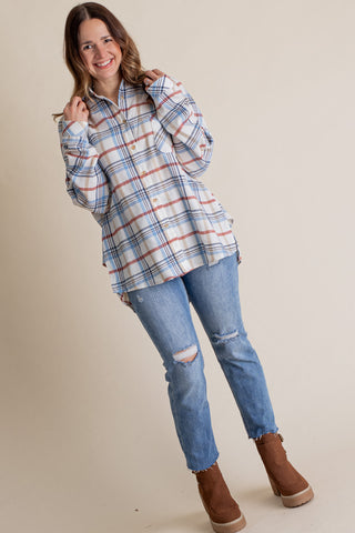 Gift with Grace Button Down Flannel