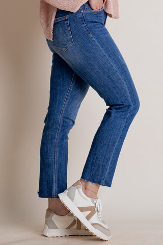 Rose High Rise Relaxed Skinnies