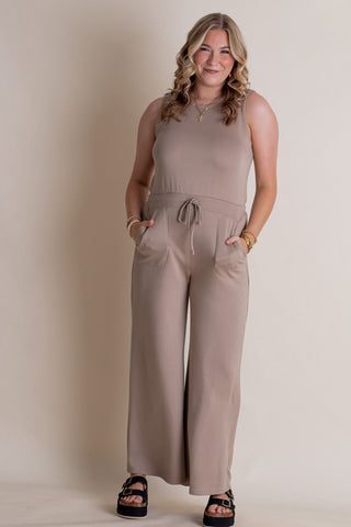 Let's Seize The Day Scuba Jumpsuit *Final Sale*