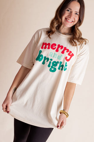 Merry And Bright Tee *Final Sale*