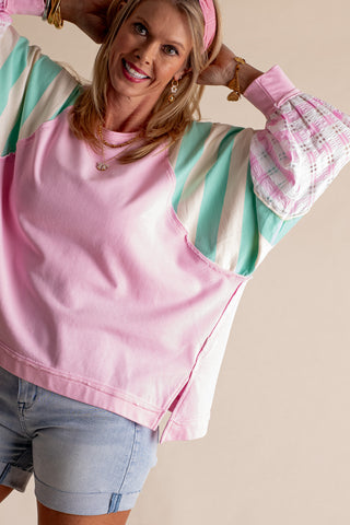 Hit Or Miss Round Neck Sweatshirt