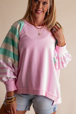 Hit Or Miss Round Neck Sweatshirt