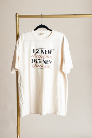 New Chapters New Chances Tee *Final Sale*