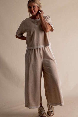 Full House Knit Top and Pants Set