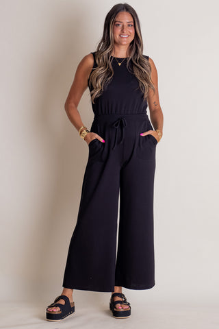 Let's Seize The Day Scuba Jumpsuit *Final Sale*