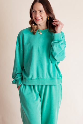 Staying In Relaxed Fit Sweatshirt