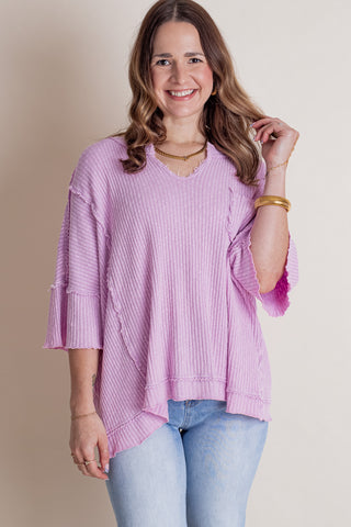 Sweetest Rush Mineral Wash Top *Final Sale*