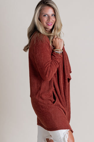 Falling In Love Draped Cardigan *Final Sale*