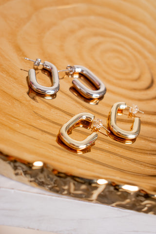 Never Ordinary Oval Hoops