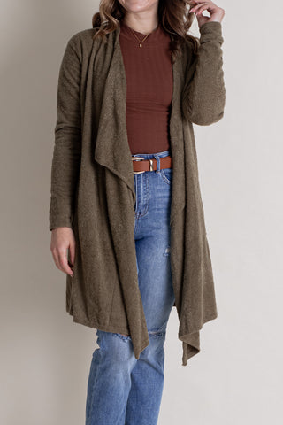 Falling In Love Draped Cardigan