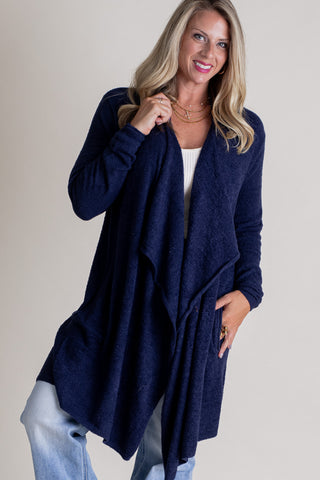 Falling In Love Draped Cardigan *Final Sale*