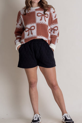 Like I Loved You Quilted Shorts *Final Sale*