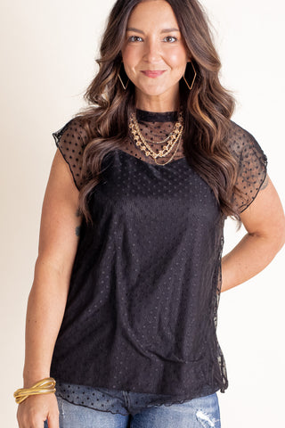 Bayside Sheer Sleeveless Top *Final Sale*