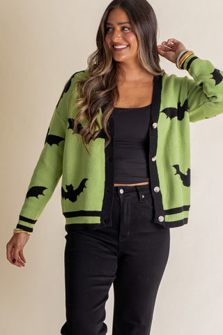 Spooky Nights Button Down Cardigan *Final Sale*