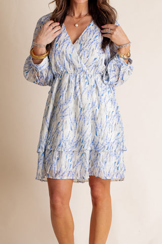 Soft and Sweet V Neck Dress