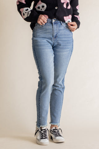 Jade High Rise Slim Jeans