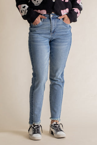 Jade High Rise Slim Jeans