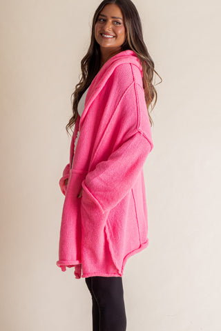 Keep Shining Hooded Cardigan