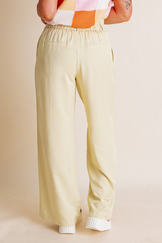 Outside Attention Wide Leg Trousers *Final Sale*