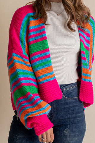 Build Me Up Chunky Knit Cardigan