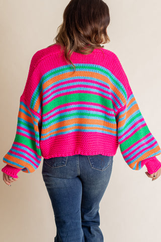 Build Me Up Chunky Knit Cardigan