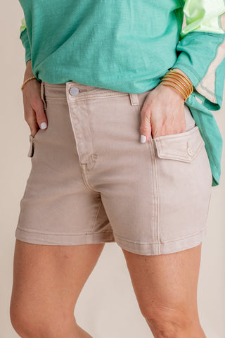 Suzy High Rise Cargo Shorts *Final Sale*