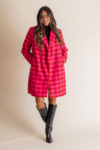 Just A Crush Double Button Coat