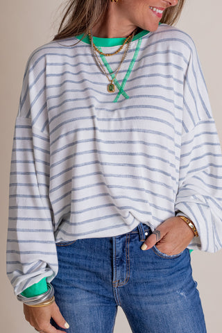 Shine So Bright Drop Shoulder Sweatshirt