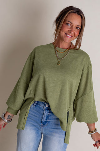 So Chic Round Neck Sweater