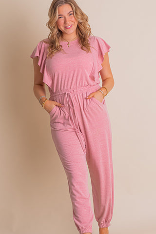 Quick And Easy Ruffled Jumpsuit *Final Sale*