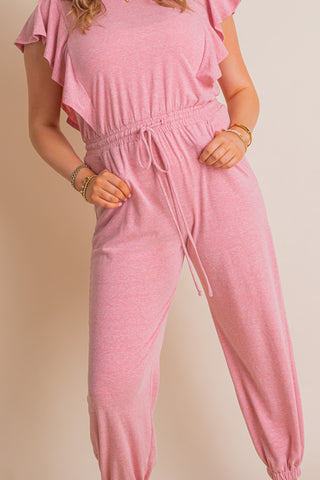 Quick And Easy Ruffled Jumpsuit *Final Sale*