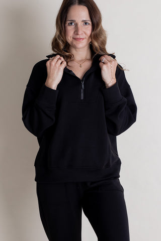 Top Pick Scuba Quarter Zip Pullover *Final Sale*